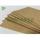 350gsm Food Kraft Paper Card Pure Wood Pulp For meal box packaging
