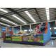 Colourful Digital Printing Toddler Bounce House , Geological Park Bounce Round Bounce House