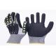Sandy Nitrile Coated Mechanic Work Gloves XS - XXL Size For Construction
