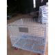 wire mesh stroage box, stack rack storage box ,foldable storage cage