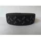 5 Cm Jacquard Elastic Band Gray On Black Home Textile Durable Eco Friendly