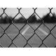 Heavy Zinc Coated Chain Link Fence Fabric Boundary Wall Galvanized Steel