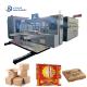 Front Edge Feeding Carton Box Die Cutting Machine Multi Colours Printing 180pcs/Min Speed