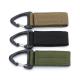 65x25mm Nylon Carabiner Keychain Strap Keyring Holder Perfect for Outdoor Activities
