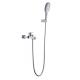 Modern Design Style Shower Faucet Bathroom Shower Set with Exposed B S Faucet Feature