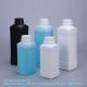 500ml 100ml Custom Logo Printing Square Plastic Bottle For Milk Liquid Packaging Pharmaceutical Bottle