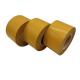Anti Slip Yellow Carpet Adhesive Tape Double Sided oilproof for Rug