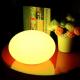 PE Plastic LED Stone Light Waterproof Rechargeable Color Changing For Home Decoration