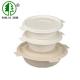 Paper Soup FDA Plant Fiber Biodegradable Sugarcane Bagasse Bowls With Lids Microwaveable