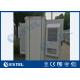 1500W Cooling Capacity Outdoor Electronic Equipment Enclosures With Front Rear Access