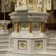 Stone Marble Church Pulpit Divine Altar Podium Table Catholic Religious Hand Carving Classical