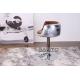 antique aluminium leather bar stool furniture,#2018