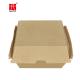 Small Brown Kraft Corrugated Mailing Boxes Die Cut AB Flute