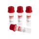CE Approved Micro Blood Collection Tube Plain No Additive 0.5ml