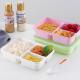 Eco Friendly BPA Free PP Plastic Bento Lunch Box For Kids