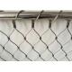 Rhombus 1 X 19 Stainless Steel Rope Mesh 1.6mm Green Wall For Outdoor