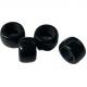 1-Holes Plastic Cord Ends 16L Black ODM Use For Coat Jacket Hoodies