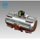 Stainless Steel air torque actuator pneumatic control for ball valves