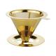 18/8 Stainless Steel Coffee Filter Drip Cone Coffee Filter Drip Cone For Camping