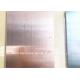 Gold Hairline Finish Stainless Steel Sheet 4x8 / SS 304 Sheet  0.3 - 3 MM