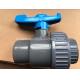 Channel Straight Through Type PVC/UPVC Single Union Ball Valve 4 Inch Plastic Valve