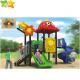 Funny Play Kids Playground Equipment / Kindergarten Toddlers Plastic Slide