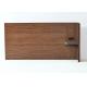 Walnut HPL Full Size Hotel Style Headboards With Lights American Design