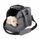 Polyester / Canvas Puppy Airline Carrier Bag , Soft Sided Dog Crates Airline Approved
