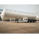LPG Tanker Tri Axle Semi Trailer 49.6CBM 20MT For Liquid Petroleum Gas Transportation