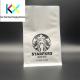 Square Bottom Coffee Packaging Bags 250g 500g 1kg Stand Up Pouches