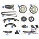 1GD 2GD 2.8T Timing Chain Kit For TOYOTA FORTUNER HILUX INNOVA 13507-0E010 116L 13550-0E010