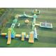 Attractive Inflatable Water Play Obstacle Course , Giant Inflatable Floating Water Park