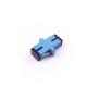 FTTH SC Optic Fiber Adapter with UPC Eared Dustproof Simplex Coupler Manufactured by PBT