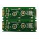 Isola FR406 High Frequency PCB Board 2 Layer Green ENIG Finish
