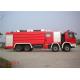 440KW 8×4 Drive Heavy Duty Fire Trucks with Separate Crew Room Six Seats
