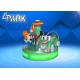 Kids Amusement Revolving Carousel Kiddie Rides Coin Operated Rotating Games Two Players