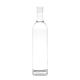 Decal/ Frost/ Painting Modern Shape Square Flat 750ml Frosted Glass Liquor Bottle