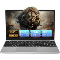 Intel N95 15.6 Gaming Laptop Computer 3.4GHz Backlit Keyboard Fingerprint Reader