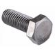 Carbon / Stainless Steel Galvanized Hex Bolts Grade 8.8 Din 933 Plain Color