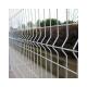 3D Curved Welded Wire Mesh Garden Fence Panel for Home Outdoor Decor in Powder Coated