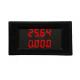 Dual LED AC Digital multiple power meter panel watt KWh power factor Voltage current electricity consumption frequency