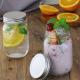 500ml Wide Mouth Glass Kitchen Canisters Sturdy Handle For Easy Carrying