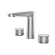 204mm Basin Mixer Faucet 3 Hole Chrome Bathroom Sink Widespread Faucet Mixing Tap