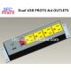 Standard Grounding Grounding and Residential / General-Purpose Application power strip 4 outlet for USA type