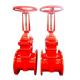 DN40-DN1200 Rising Stem Gate Valve Ductile Iron For Industrial Use