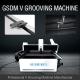 1225 Automatic V Grooving Machine For Cupboard Stainless Steel Processing
