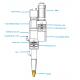 Indoor Working Environment Fiber Laser Welding Head with Air Cooling and Protection