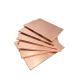 DIN JIS Copper Sheet Strip Range 0.2mm - 80mm 6mm Copper Plate