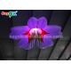 Colorful 1.5m Inflatable Lighting Decoration / Blow Up Hanging LED Flower