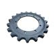 PC60 Double Roller Chain Sprockets For Excavator Undercarriage Components